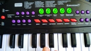 Как работает детский синтезатор Zhorya
