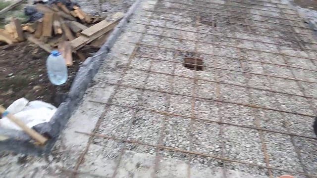 как сделать бетонную плиту в бане часть 2 смотреть онлайн