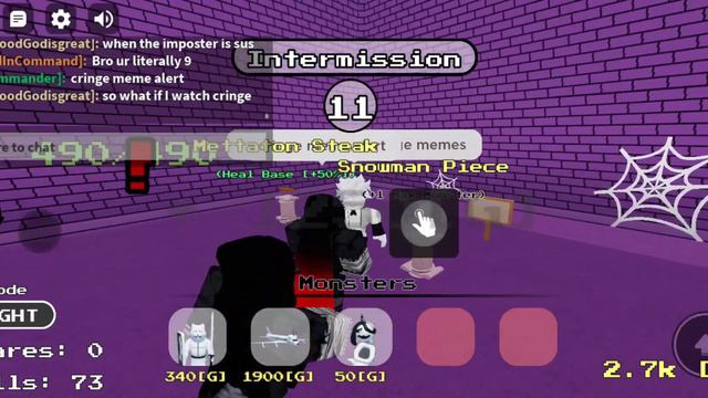 SUS people saying UWU being toxic because they have better units. (Undertale Tower defense) #Roblox смотреть онлайн