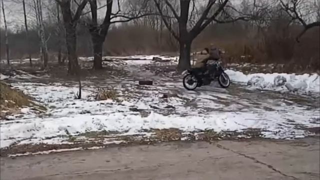 Зимой на мотоциклах ИЖ ПЛАНЕТА СПОРТ смотреть онлайн