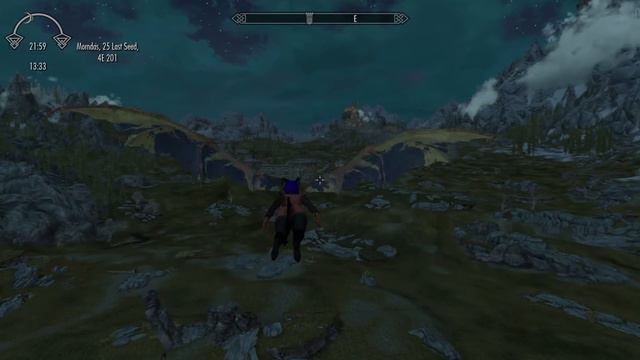 Skyrim AE - Nightflight in a DynDolod World смотреть онлайн