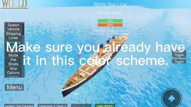 Roblox Tiny Sailors World How to make the HMT Titan смотреть онлайн