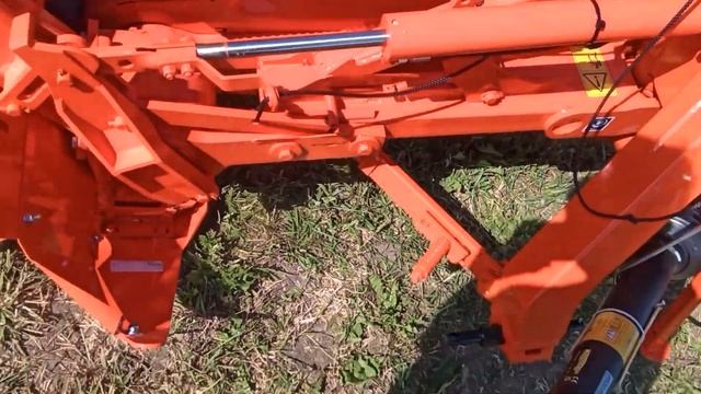 Долгожданная обновка - косилка KUHN, рабочий захват 310см. смотреть онлайн