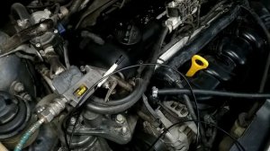 Диагностика течи масла Hyundai Accent 1.4L