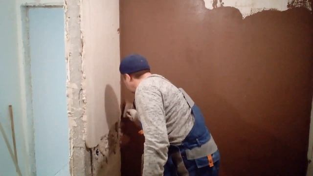 Гидроизоляция на цементной основе на гипсовую штукатурку. Вопреки всему