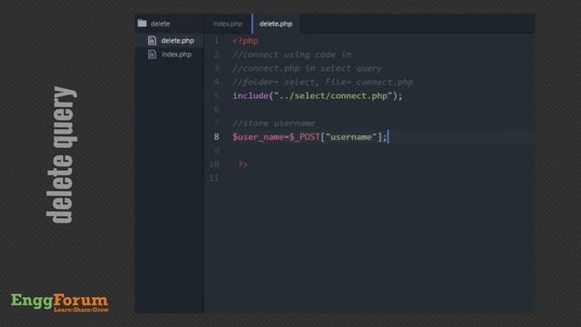 #24. MySQL DELETE PHP | EnggForum смотреть онлайн