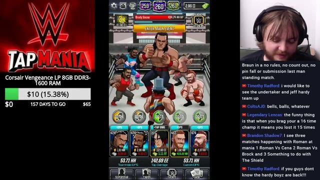 *OPENING A 10 PACK! TAPPA TAPPA TAPPA!!!* WWE Tap Mania - Part 2 | Mobile Mike LIVE смотреть онлайн