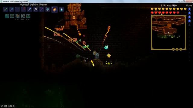 Terraria - Голем соло! смотреть онлайн