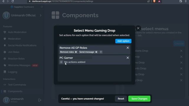 This Will Take Your SERVER To The Next Level! Dropdown ROLES Instead Of Reaction Roles Sapphire Bot смотреть онлайн