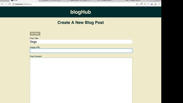 Blog Post Site using Node, Express, and MongoDB смотреть онлайн