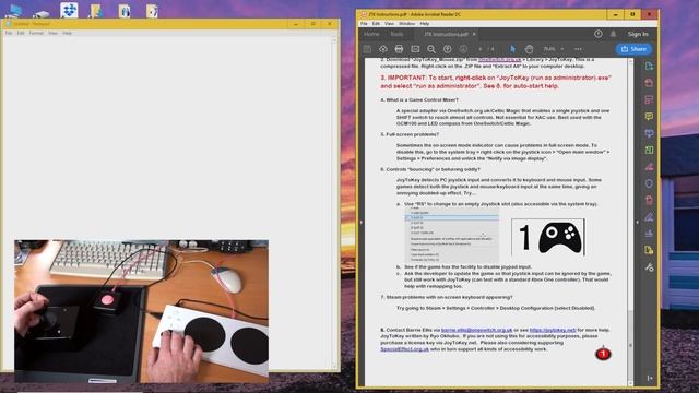 Xbox Adaptive Controller / Game Control Mixer Mouse control смотреть онлайн