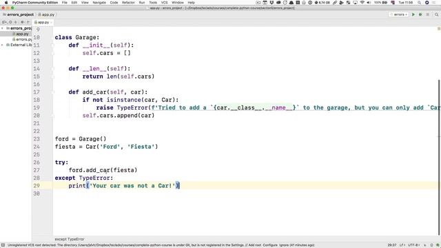video5 5 Dealing with Python errors смотреть онлайн