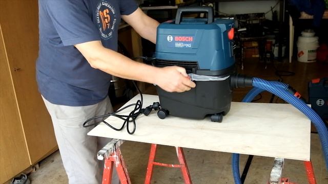 Bosch GAS 15 PS Professional - Test I Instalacja Odkurzacza