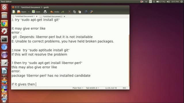 Unable to install git in ubuntu смотреть онлайн