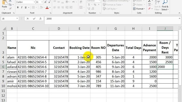 How To Make Hotel Booking Management Sheet in Excel смотреть онлайн