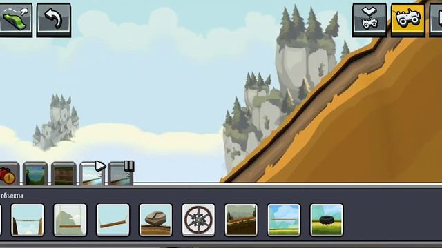 делаю трек и тестирую его в игре hill climb racing 2 //1.5.8 смотреть онлайн