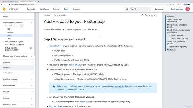 helps of firebase in mobile and web app смотреть онлайн