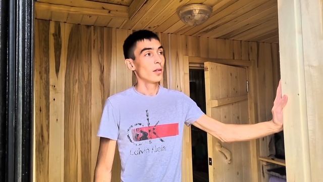 Баня 3х4.Баня из Газоблока.Баня 3 на 4.Своими руками.Обзор бани.Бюджетная баня смотреть онлайн