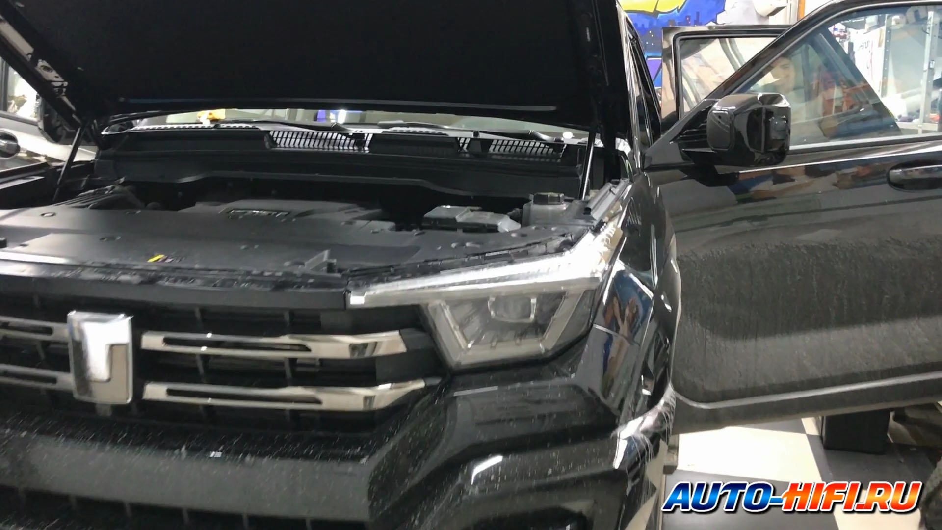 Аудиосистема в Tank 400