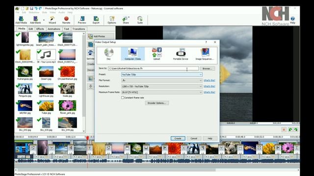 How To Save And Export Slideshows | PhotoStage Slideshow Software Tutorial