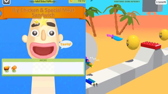 Going Balls VS Coin Rush Sky Rolling Ball 3D Ball Run 2048 Sandwich Runner Juice Run Smile Rush #21 смотреть онлайн