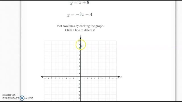 Deltamath: Solve Linear System Graphically (Level 1) смотреть онлайн