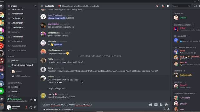 Dream Merch Discord - 28.07.21 смотреть онлайн