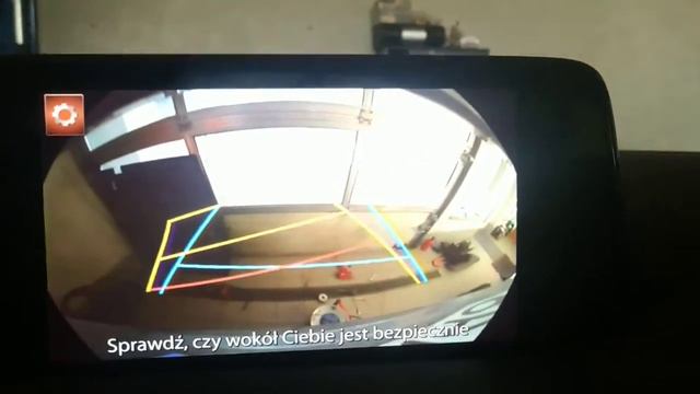 Mazda CX-5 KF Rear Camera dynamic lines смотреть онлайн