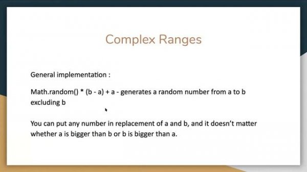 (2020) Java Two, Lesson Eight : Random numbers
