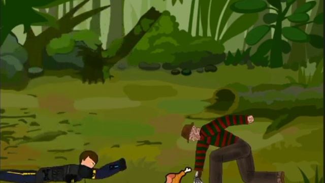Анимация Фреди Крюгер vs Джейсон Вурхиз. ? смотреть онлайн