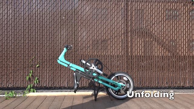 STRiDA LT Folding Bicycle - How to Fold and Unfold смотреть онлайн