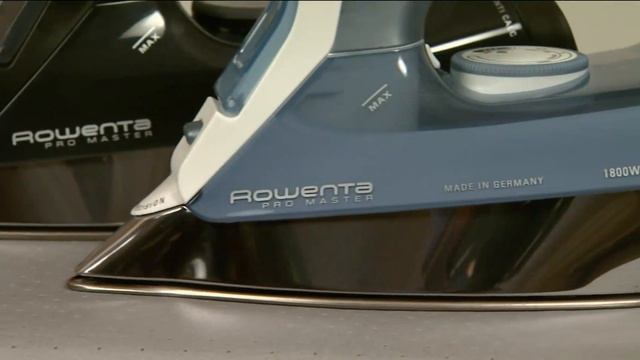 Rowenta ProMaster Steam Iron w/Platinium Soleplate on QVC смотреть онлайн