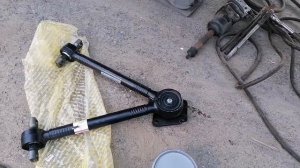 Даф. Замена V-образной тяги, промывка радиатора.