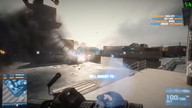 Sapphire HD 7850 (2GB OC) Battlefield 3 ULTRA SETTINGS смотреть онлайн