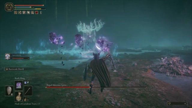Elden Ring PS5 Walkthrough - Regal Ancestor Spirit Boss Fight смотреть онлайн
