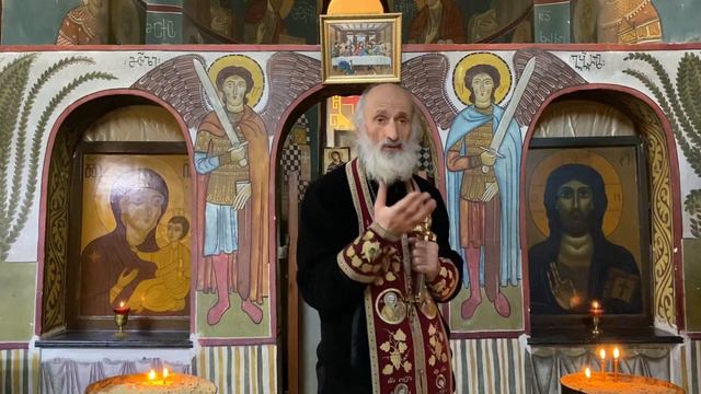 Святой Спиридон Тримифутский. 45-летие со дня интронизации Святейшего Патриарха Грузии Илия II. смотреть онлайн