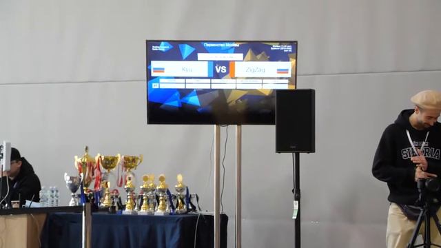 top16 11-13 bboy Куц vs ZigZag - брейкданс, Чемпионат Москвы смотреть онлайн
