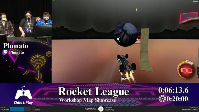magFAST 2023: Rocket League - Workshop Map Showcase by Plumato in 13:31.7 смотреть онлайн