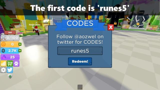 *2020* ALL WORKING BOSS FIGHTING SIMULATOR CODES | ?PETS UPDATE | ROBLOX смотреть онлайн