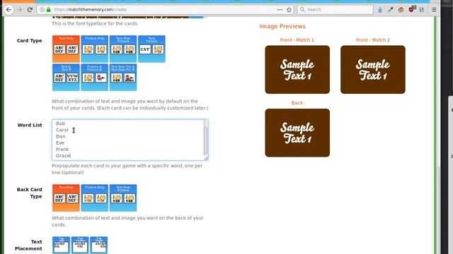 Create a Match The Memory game смотреть онлайн