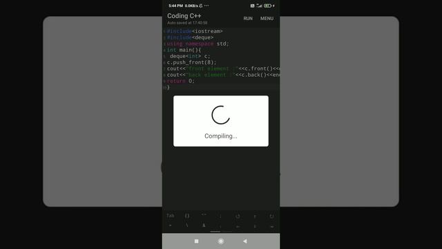 You can write the code of deque operation in few minutes in C++?????? смотреть онлайн