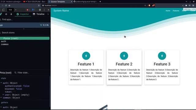 Starting projects with Quasar Framework: a base template with Vite, Vue 3, and Pínia смотреть онлайн