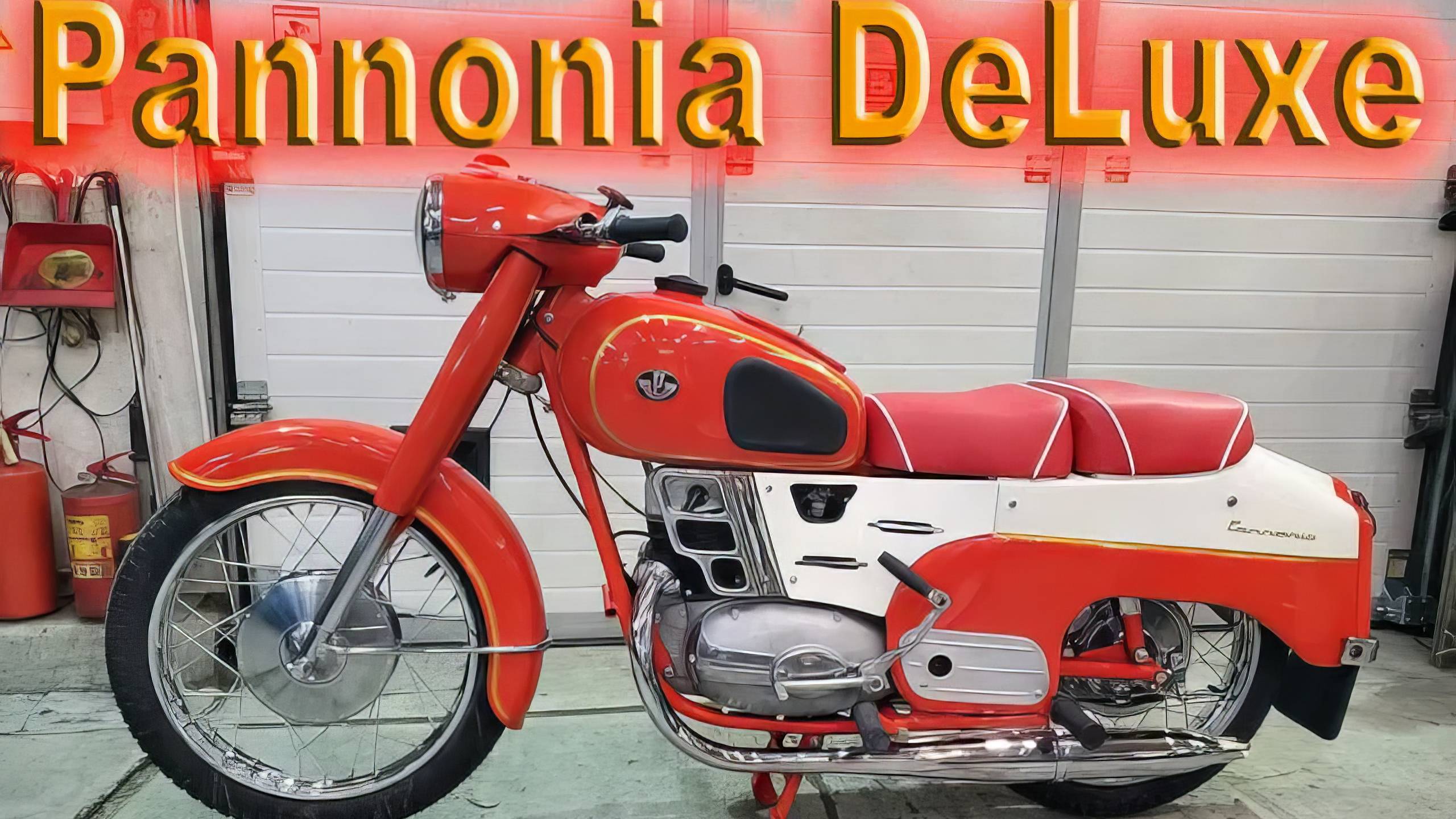 Pannonia DeLuxe TLB 250. Люксовый вариант всем знакомой Паннонии. Реставрация Ретроцикл смотреть онлайн