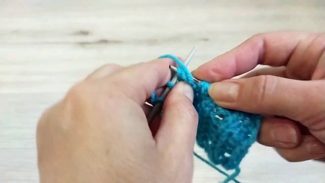 Люблю узоры которые вяжутся легко ?Ажурный двухсторонний узор спицами из 1 ряда 