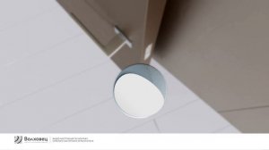 Монтаж скрытого магнитного ограничителя