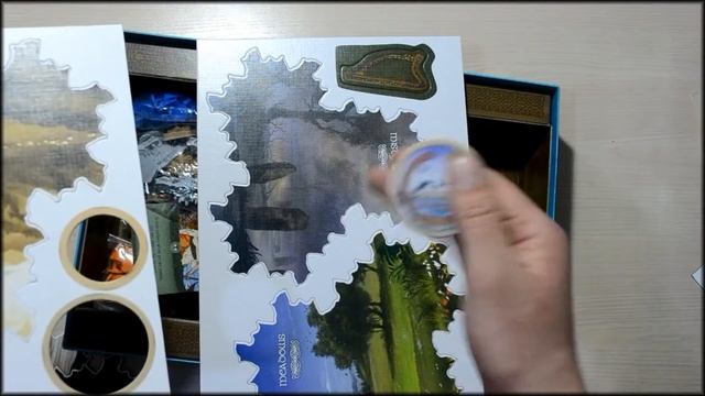 Распаковка настольной игры Иниш (Inis) английское издание