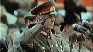 Парад войск армии ГДР, Берлин, 1956 г. Германия, кинохроника