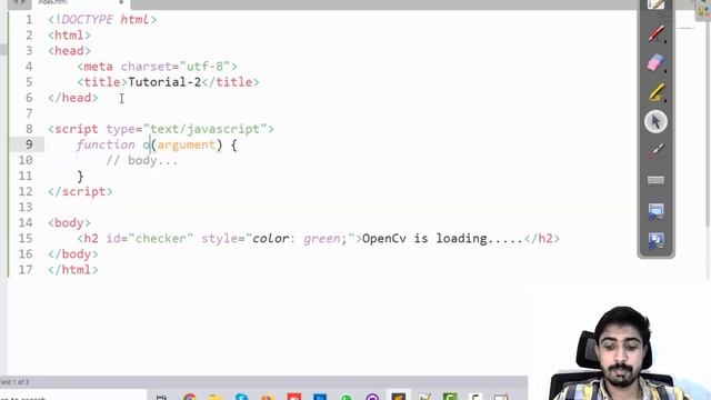 How to use opencv in javascript? | computer vision javascript | Tutorial-2 | by alijakhar смотреть онлайн
