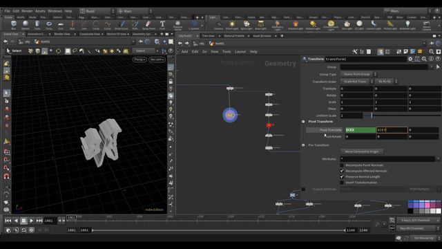 Creating Cyberpunk Hologram Effect In Houdini W/ Xian Guan | Part 1