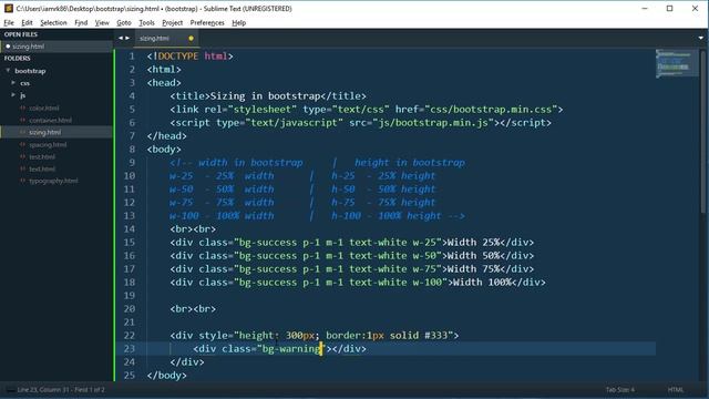 09 sizing in bootstrap смотреть онлайн